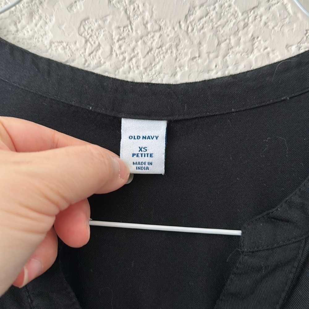 OLD NAVY Black Jumpsuit Size XS Petite - Picture 3 of 9